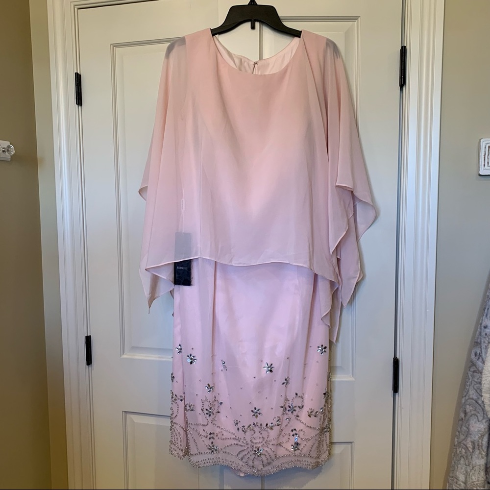 Pink Formal Two Piece Dress